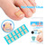 Ingrown Toenail Corrector Stickers Foot Care Stickers Non Glue Toenail Patch Adhesive Toenail Correction Pedicure Toe Nail Treatment Elastic Patch Sticker Blue Stick Bars