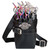 Barber Scissors Bag Hairstylist Waist Bag 7-Slot Detachable Scissor Holder Bag PU Leather Bag Tool Bag for Scissor Hair Clips Combs Clippers Spray Bottle