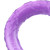 Ultra Long Anal Plug Penis Shaped Double Headed Flexible Anal Trainer Plugs Toy for Lesbian Couple Purple