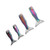 4pcs Fishtail Nail Clipper Set Stainless Steel Electroplated Accurate Cutting Long Handle Portable Nail Cutter