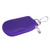 Portable key Chain Style 10-Compartment 2/3ML Essential Oil Holder Storage Bag Case (Purple)