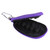Portable key Chain Style 10-Compartment 2/3ML Essential Oil Holder Storage Bag Case (Purple)