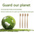 8 In 1 Bamboo Toothbrushes Cleaning Gum Sustainable Soft Bamboo Toothbrushes Black