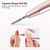 7pcs Nail Drill Bits Set for Pedicure & Manicure Replacement Drill Bits Heads for Electric Nail Drill Handpiece