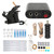 Complete Tattoo Machine Kit 8 Wraps Coil Tattoo Machine Tattoo Power Supply Kit Professional Tattoo Accessories 90‑265VEU Plug