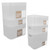 Multifunctional Stackable Cosmetics Organizer Bathroom Vanity Countertop Makeup Holder