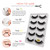 5 Pairs Of Long Fake Eye Lashes 3D False Eyelashes Natural Lashes For Eye Makeup