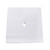 100pcs/bag Beauty Salon Face Pad Bed Table Face Hole Cover Spa Massage Disposable Breathing Sheet White