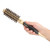 Ceramic Aluminum Comb Rolling Comb Cylinder Comb Hairstyling Tool Accessory for Home Beauty Salon25#