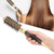 Ceramic Aluminum Comb Rolling Comb Cylinder Comb Hairstyling Tool Accessory for Home Beauty Salon25#