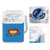 Electric Mini Washing Machine Cosmetic Tool Cleansing Machine Children Toy Gift (Blue)