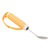 Disabled Patient Spoon Easy Grip Safe Stainless Steel Eating Aids Spoon Tableware Adaptive Utensils for Arthritis