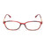 Fashionable Reading Glasses Blue Light Blocking High Light Transmittance Glasses for Elder(+350 )