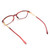 Fashionable Reading Glasses Blue Light Blocking High Light Transmittance Glasses for Elder(+350 )