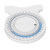Bubble Inclinometer Good Sealing Rotary Dial Scratch Proof Range of Motion Measuring Tool Physical Therapy Inclinometer