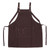 Nail Polish Apron Adjustable Nail Salon Kitchen Bib Aprons Cosmetic Manicure SuppliesBrown