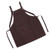 Nail Polish Apron Adjustable Nail Salon Kitchen Bib Aprons Cosmetic Manicure SuppliesBrown