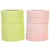 Grafted Eyelash Isolation Tape Breathable Comfortable Sensitive Resistant Eyelash Extension Tape(5pcs Green 5pcs Pink )