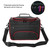 Large Capacity Pro Hairdressing Hair Equipment Salon Tool Carrying Bag Travel Storage Black