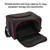 Large Capacity Pro Hairdressing Hair Equipment Salon Tool Carrying Bag Travel Storage Black