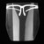 Dental Face Mask Professional Dental Protective Dental Face Shield Detachable Face Shield White