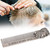 Men Beard Comb Stainless Steel Beard Styling Mustache Shaping Template Tool