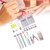Nail Manicure Set Glitter Powder Nail Tips Brush Nail Art Tool Kit for Nail Salon