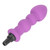 Muscle Massager Head Waterproof Silicone Replacement Head Accessory for Deep Tissue Massager Purple 18mm / 0.7in
