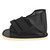 Cast Shoe Prevent Slip Shock Absorbing Adjustable Faux Leather Post Operative Shoe for Swollen Broken Foot Toe L