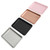 4 Color Stainless Steel Jewelry Tray Electroplated Rectangular Cosmetics Makeup Tray