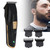 Rechargeable Electric Hair Clipper Low Noise Hair Trimmer Cutting Machine Grooming kitBlack