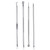 4PCS/Set Stainless Steel Blackhead Acne Blemish Removal Needle Kit Tool