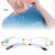 Multifocal Progressive Presbyopic Glasses Blue Light Blocking Reading Glasses for Men Women(+200 Gold Frame)