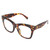 Blue Ray Blocking Reading Glasses Fashion Testudinarious Eye Protection Flexible Hinge PC Gaming Glasses +150 Brown