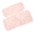 Rose Quartz Neck Chest Massager Soothing Stress Relief Pink Rose Quartz Neck Massager for SPA Fatigue Reduction
