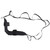 Resistance Band Pull Up Stretch Strap Hook and Loop Fastener for Home Exercise Workout Resistance Band