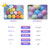 Abody 14PCS Bath Bomb Gift Set Bath Salt Balls Essential Oil Bath Bombs with Natural Dry Flowers and Bath Sponge for Moisturizing Skin and Fizzy Spa Aromatic Odor
