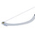 Eyebrow Ruler Bow Tool Bubble Leveler Positioning Balance Thread Eyebrow Mapping Ruler Bow for Makeup Silver