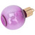 Fillable Empty Bottle Hollow Hanging Balls Exquisite Cute Christmas Decorations Balls 75mlPurple