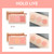 HOLD LIVE Baking Blusher Makeup Face Blusher Powder Palette Cosmetic Cheek Makeup Tool Face Powder Magic Color Silky Powder Face Shimmer