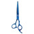 Beard Scissors Professional Stainless Steel Home Hair Salon Hairdressing Scissors for Hairstylist BlueFlat Scissors