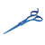 Beard Scissors Professional Stainless Steel Home Hair Salon Hairdressing Scissors for Hairstylist BlueFlat Scissors