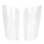 Sports Shin Guards EVA Cushioning Soccer Shin Pads Calf Protector for Football Game MWhite