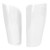 Sports Shin Guards EVA Cushioning Soccer Shin Pads Calf Protector for Football Game MWhite