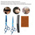 Professional Stainless Steel Hair Cutting Scissors Barber Shop Hairdressing Shear Set