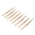 8PCS Eyelash Extension Tweezers Set Stainless Steel Straight Curved Tip Tweezers for Beauty Eyelash Tools Pearly Gold