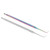 2pcs B6 Lash Perm Lift Tools Curved Tip Short Comb Stainless Steel Lash Separation Rod Colorful Silver