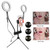 5inch Selfie Ring Light LED Adjustable Fill Light with Tripod Mobile Phone Stand (USB Plug In Type)