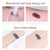 Cosmetics Mascara Waterproof Long Lasting Volumizing Mascara Smudgeproof Makeup Mascara
