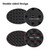 Hair Brush Sponge with Big Holes Double-sided Sponge for Hair Twist Dreadlock Natural Afro Curl Wave Hair Care Tool